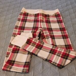 Old Navy Plaid Pajama Bottoms - Red, White, and Black